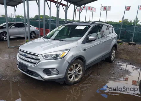 2018 Ford Escape Sel из США, поврежденный, VIN 1FMCU9HD7JUD27403